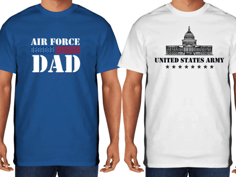 Military and Army Shirts From Same Day Custom 