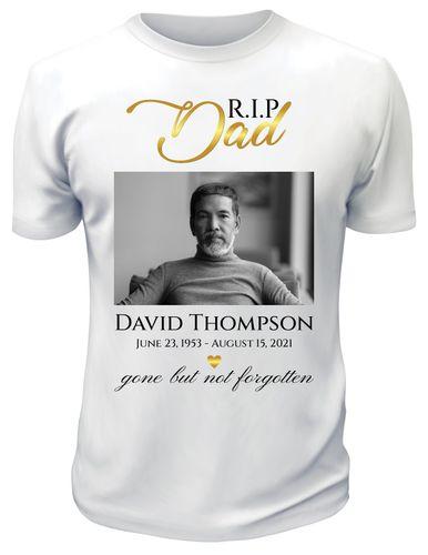 rip t shirts, rest in peace t shirts, rest in peace shirt ideas, rip shirt designs, in loving memory shirt ideas